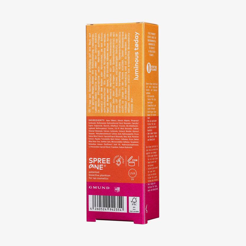 Nø Cosmetics luminous tøday LSF 50+ Glowy Sunfluid (50ml) Kostenlose Rückgabe