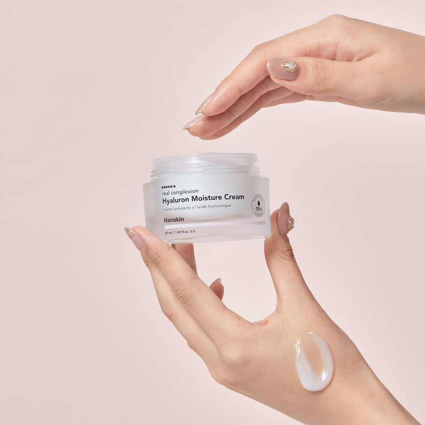 Hanskin Real Complexion Hyaluron Moisture Cream (50ml) Zeitbegrenzte Promotion