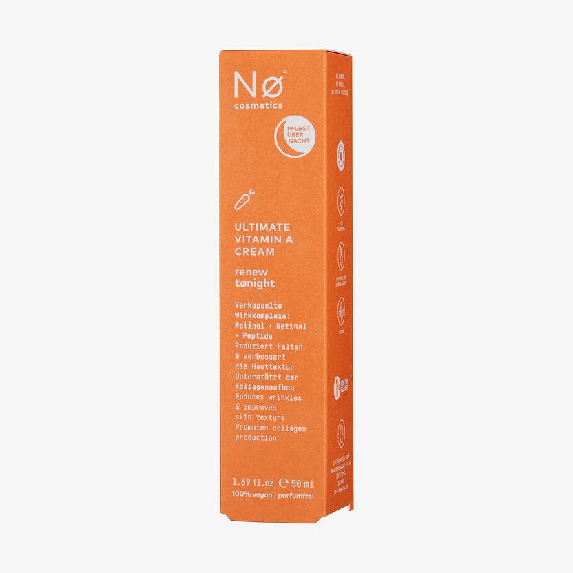 Nø Cosmetics renew tønight Ultimate Vitamin A Cream (50ml) Outlet