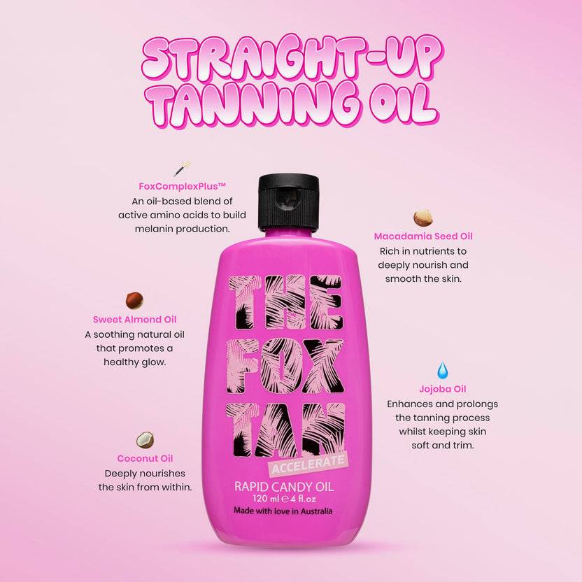 The Fox Tan Rapid Candy Oil (120ml) Rabatt