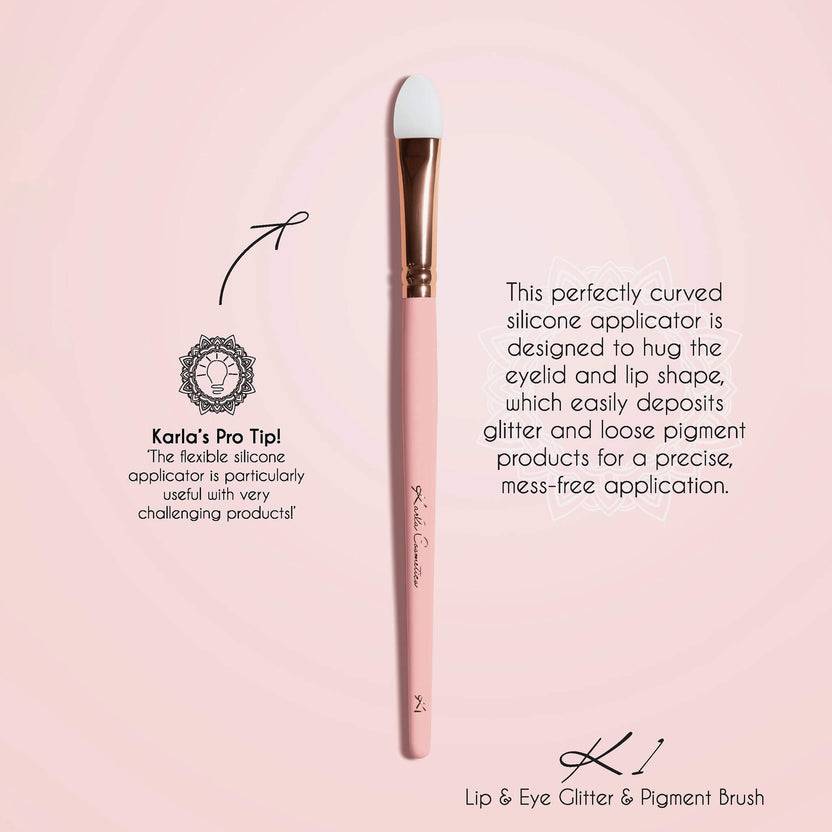 Karla Cosmetics Eye & Lip Glitter Pigment Brush Osterangebot