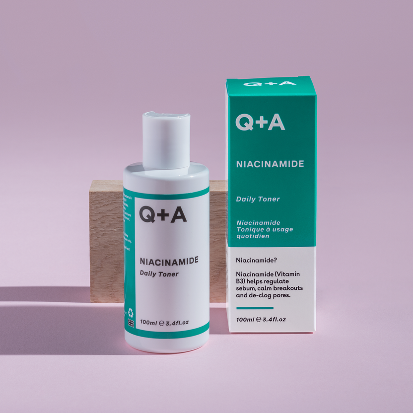 Q + A Skin Niacinamide Daily Toner 100ml (100ml) Kauf eins, bekomm eins gratis