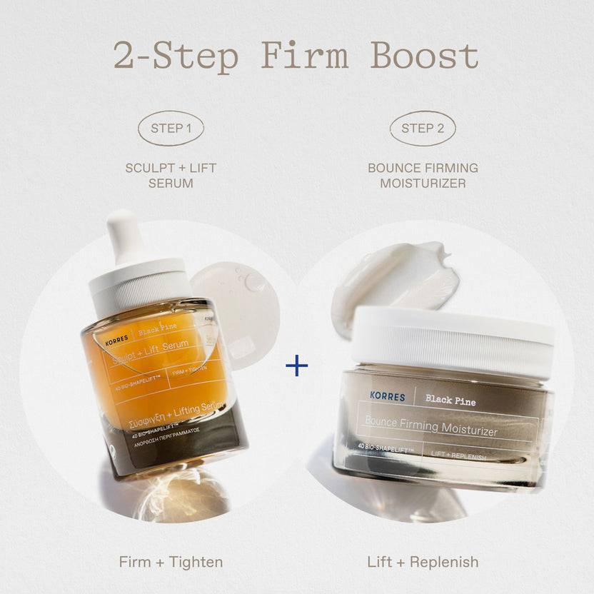 KORRES Black Pine 2-Step Firm Boost (55ml) Auslauf