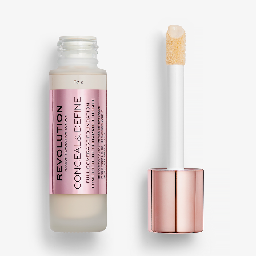 Revolution Makeup Conceal & Define Foundation (23ml) Valentinstagsangebot