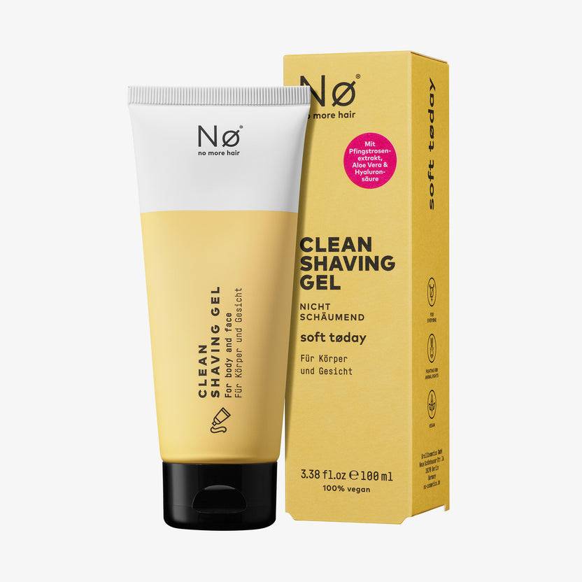 Nø Cosmetics soft tøday Clean Shaving Gel (100ml) Bis zu 55% Rabatt