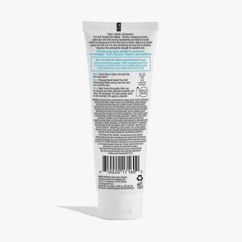 Bondi Sands Pure Tanning Sleep Mask (75ml) Rabatte dieses Monats