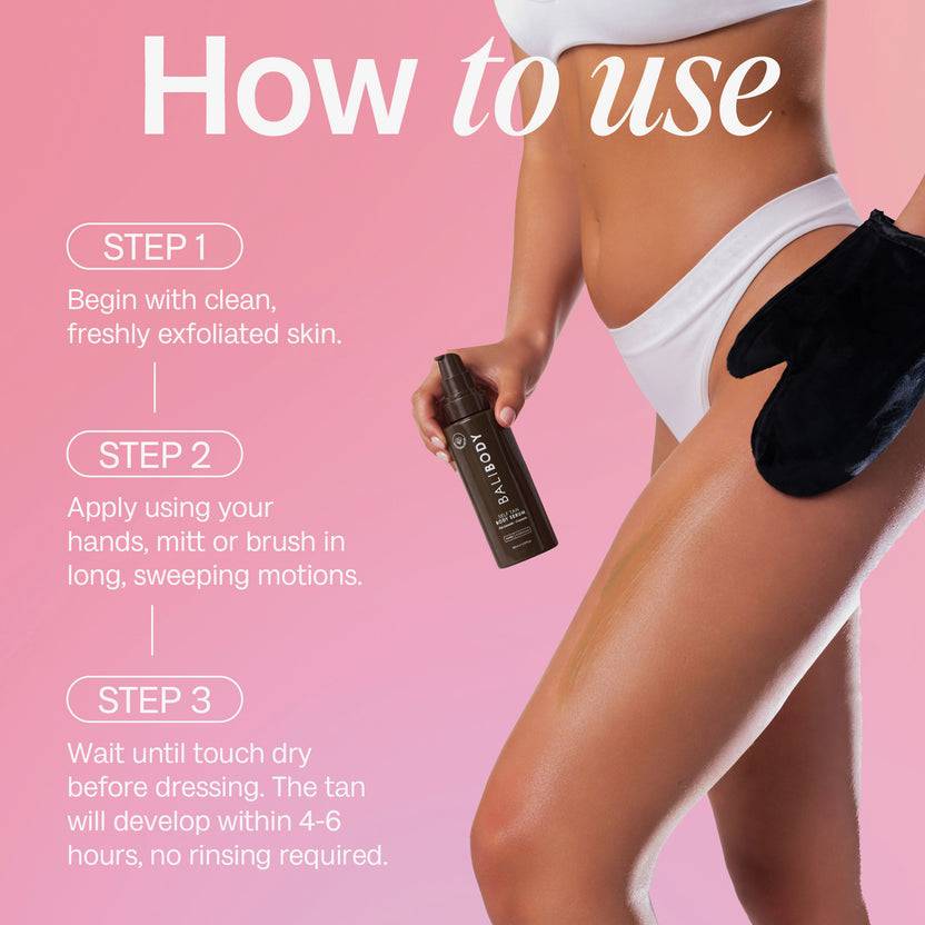 Bali Body Self Tan Body Serum (180ml) Limitierter Zeitrabatt