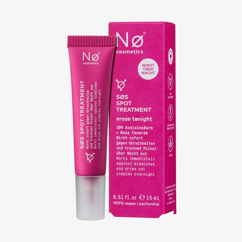 Nø Cosmetics erase tønight SØS Spot Treatment (15ml) Rabatt