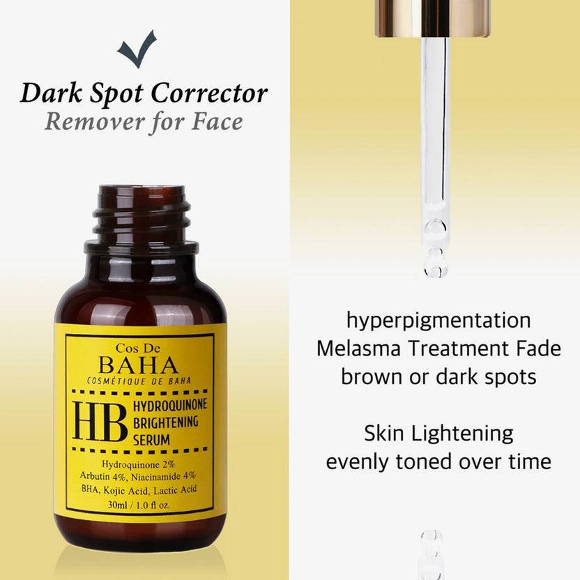 Cos de Baha Hydroquinone 2% Serum 30ml (HB) (30ml) Vierteljährliche Förderung