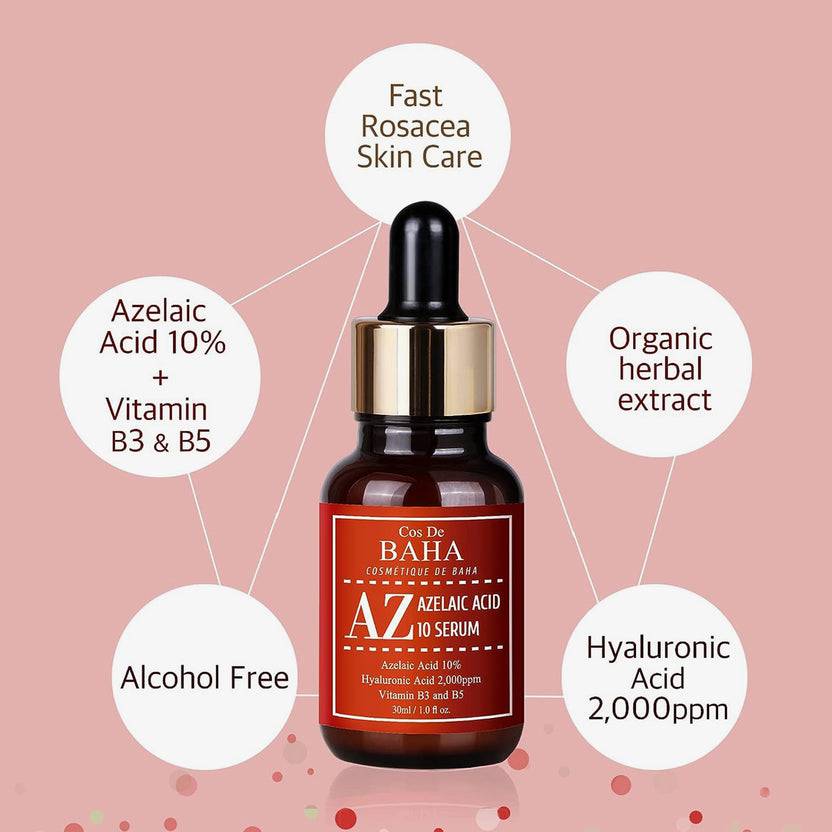 Cos de Baha Azelaic Acid 10% Serum 30ml (AZ) (30ml) Discount Store für neue Produkte