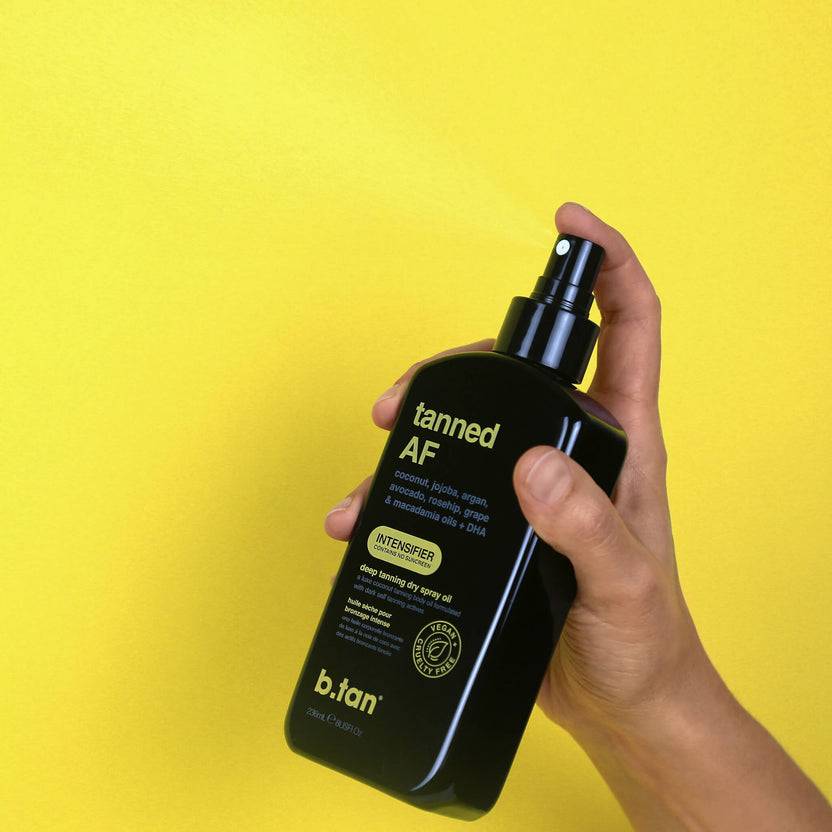 b.tan tanned AF - Tanning Oil (236ml) Zeitlich begrenztes Angebot