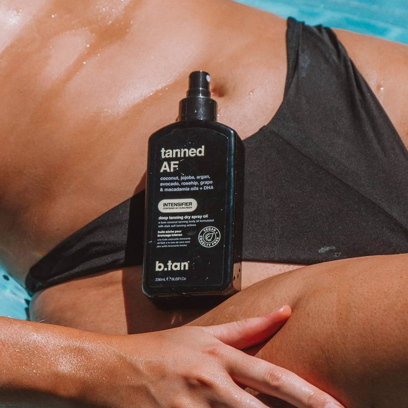 b.tan tanned AF - Tanning Oil (236ml) Zeitlich begrenztes Angebot