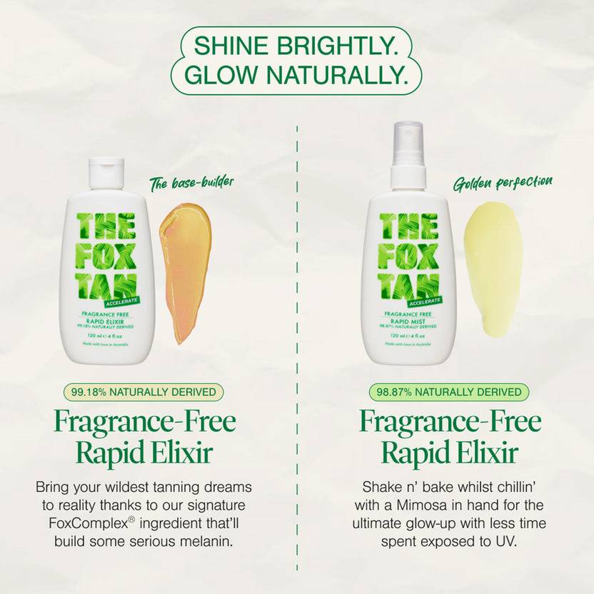 The Fox Tan Fragrance Free Originals Bundle (240ml) Begrenzte Freigabe