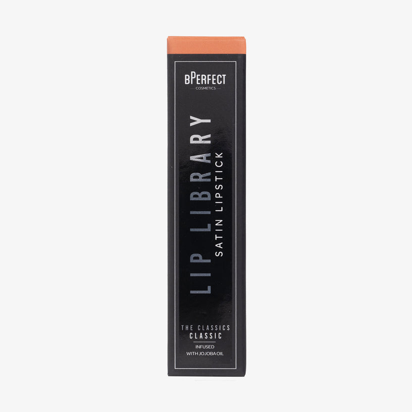 BPerfect Cosmetics Lip Library Satin Lipstick (3g) Nur noch ein Tag übrig