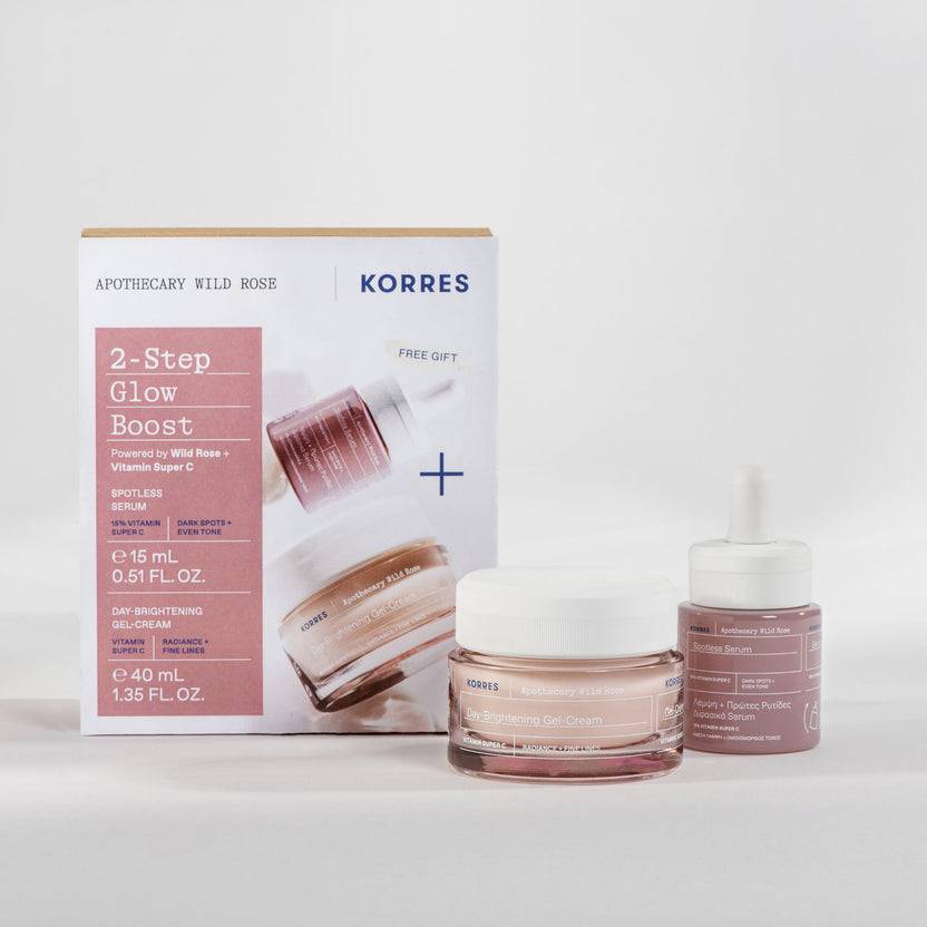 KORRES Apothecary Wild Rose 2-Step Glow Boost (55ml) Fabrikladen