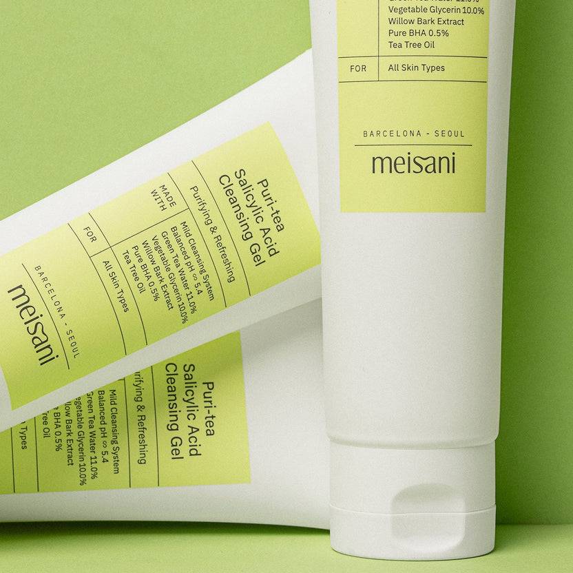 meisani Puri-Tea Salicylic Acid Cleansing Gel (150ml) Begrenzt auf 3 Tage