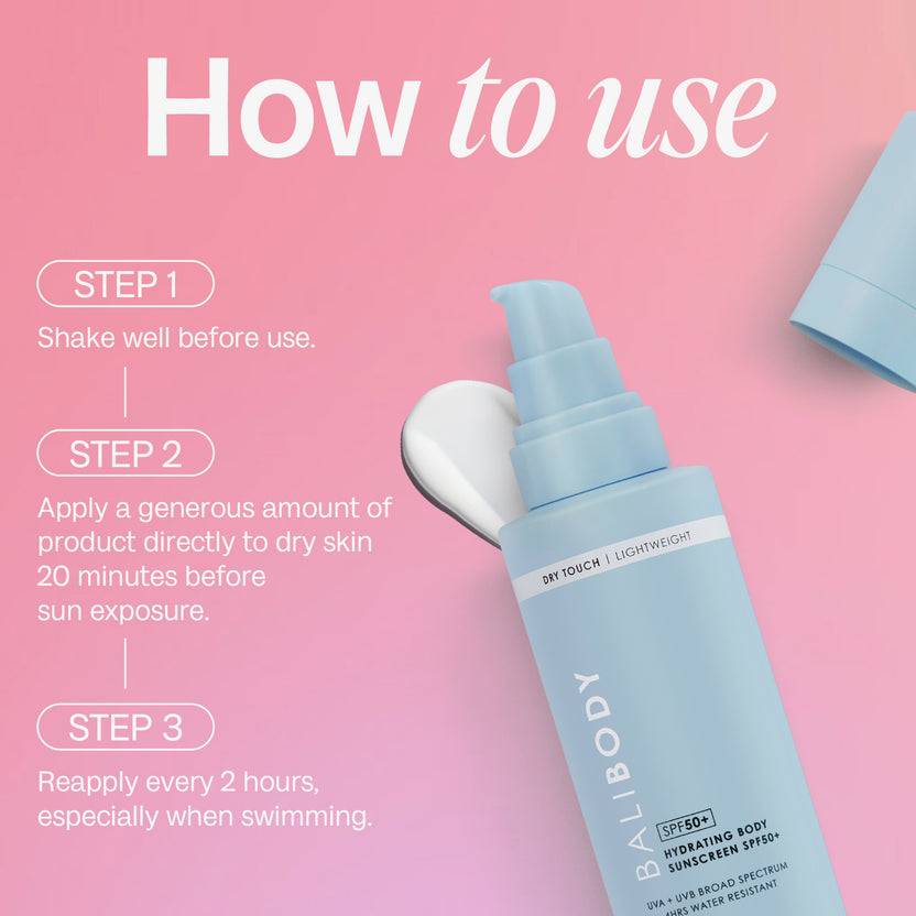 Bali Body Hydrating Body Sunscreen SPF50+ (150ml) Auslauf