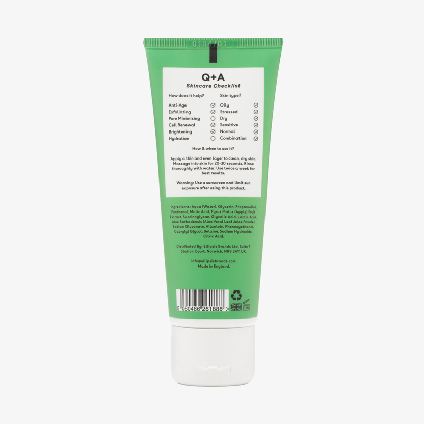 Q + A Skin Apple AHA Exfoliating Gel (75ml) Angebote