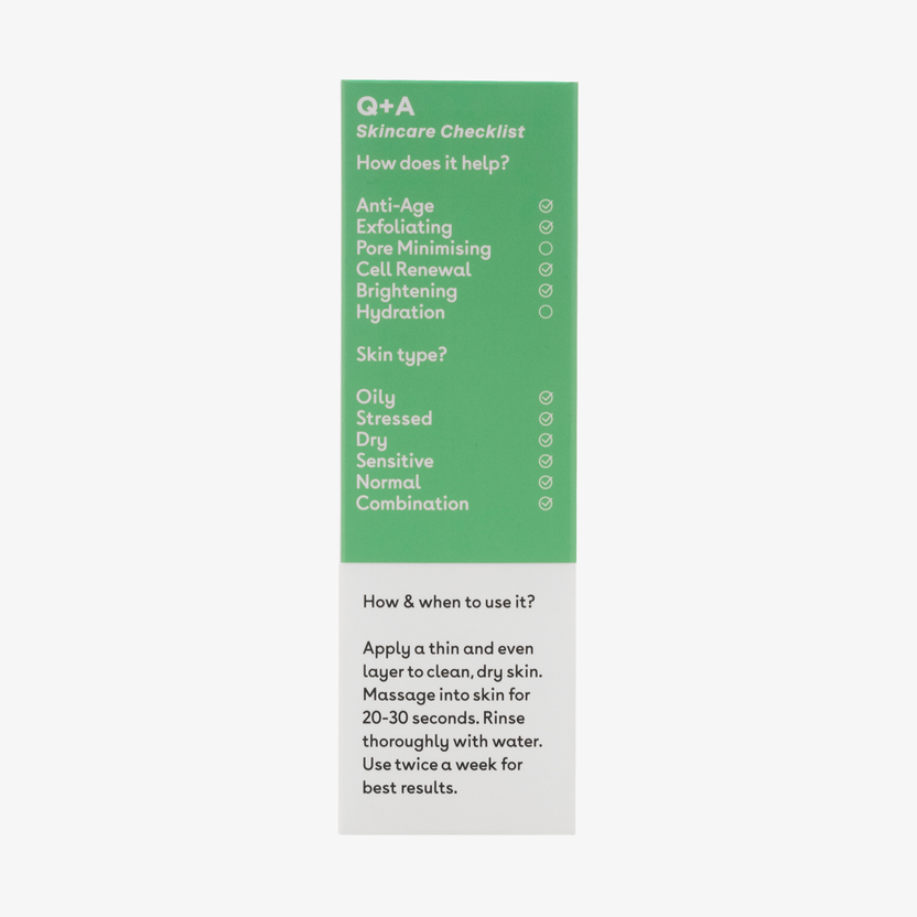 Q + A Skin Apple AHA Exfoliating Gel (75ml) Angebote