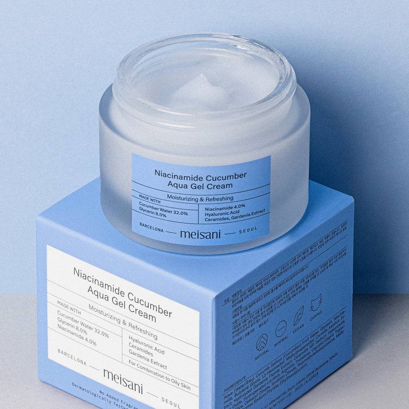 meisani Niacinamide Cucumber Aqua Gel Cream (50ml) im Angebot