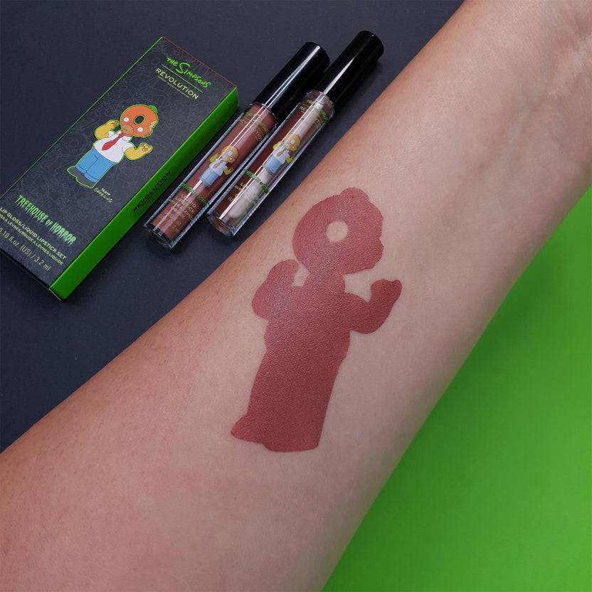Revolution Makeup The Simpsons Lip Kit (3.2ml) Vatertagsangebot