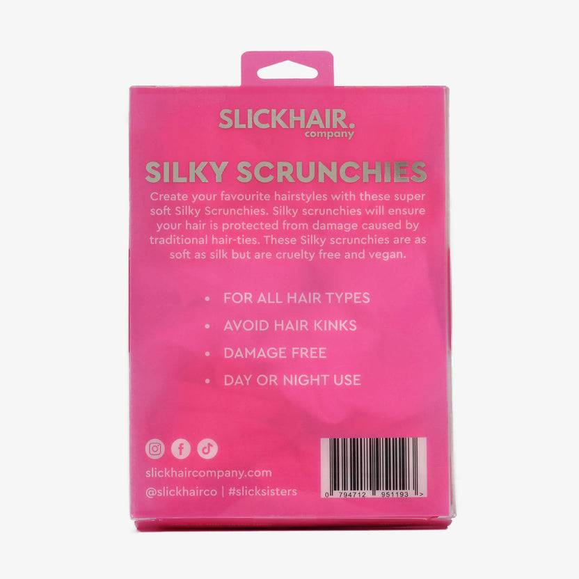Slick Hair Skinny Silky Scrunchies Set (6 Pack) Riesige Ersparnisse