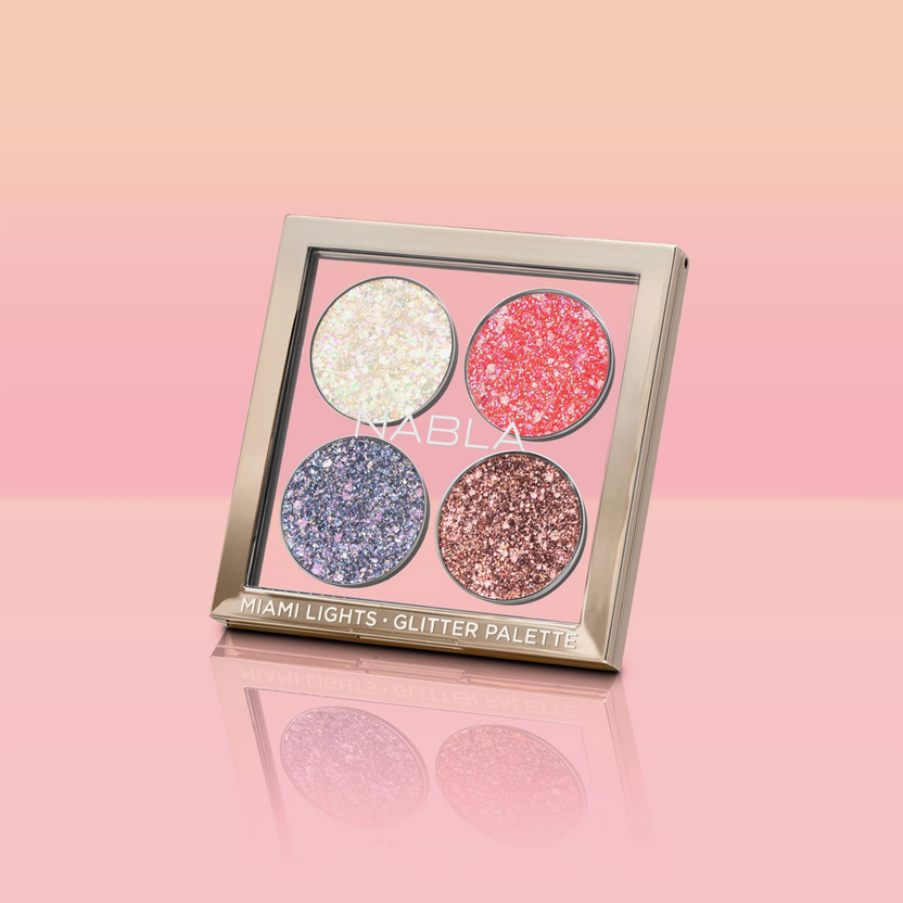 NABLA Cosmetics Miami Lights Glitter Palette Wochenangebot