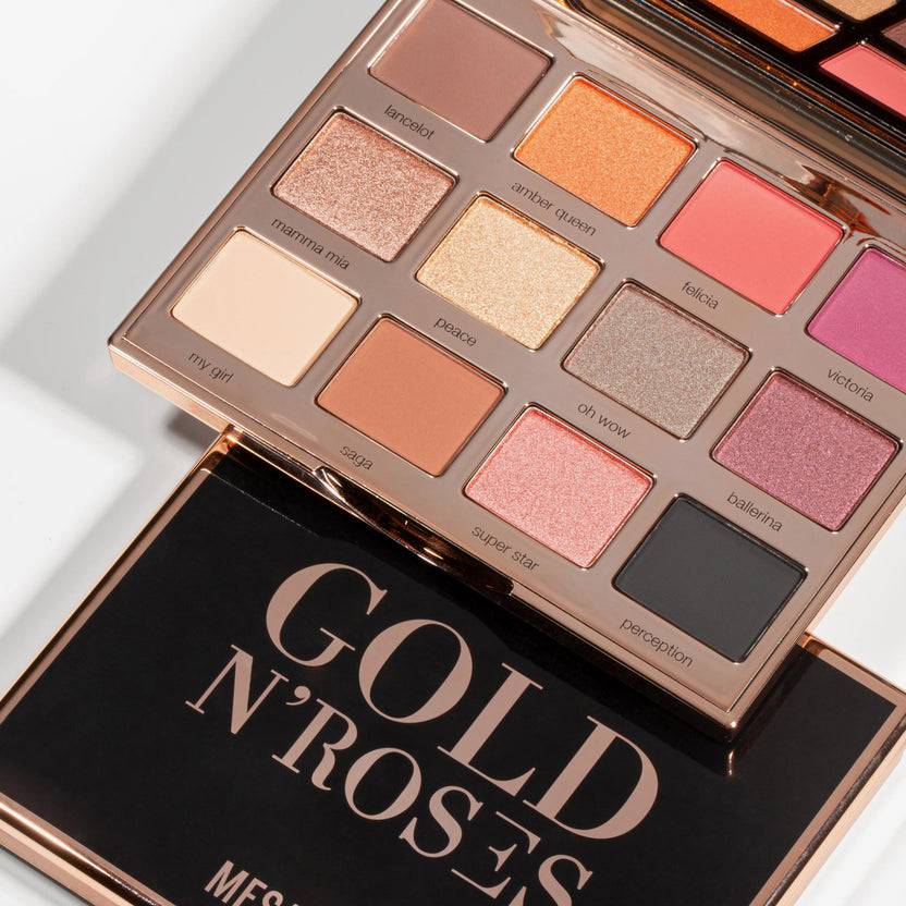 Mesauda Milano Gold n' Roses Palette Neueste Stile