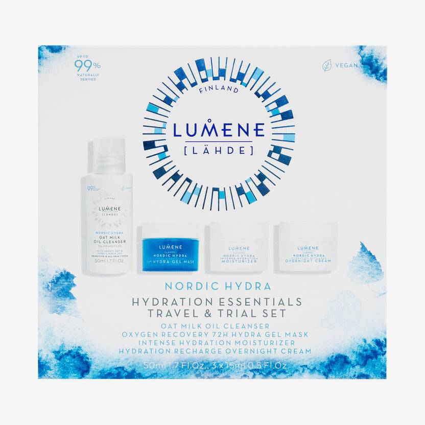 Lumene NORDIC HYDRA [LAHDE] Travel & Trial Set (95ml) Speichern exportieren