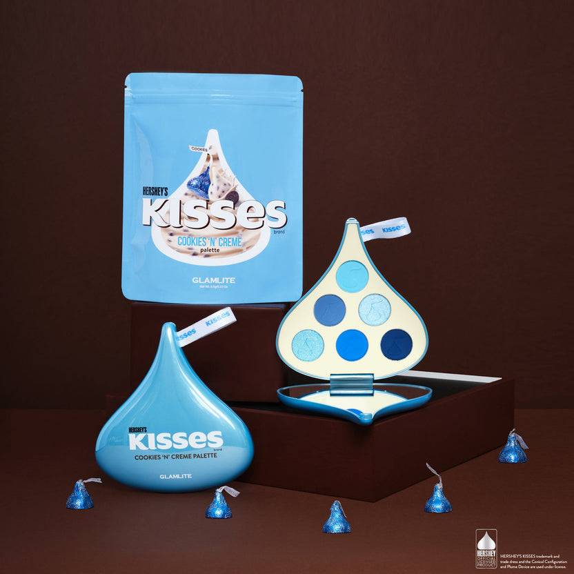 Glamlite Cosmetics Hershey's Kisses x Glamlite Cookies 'N' Creme Palette (6.6g) Hotsell