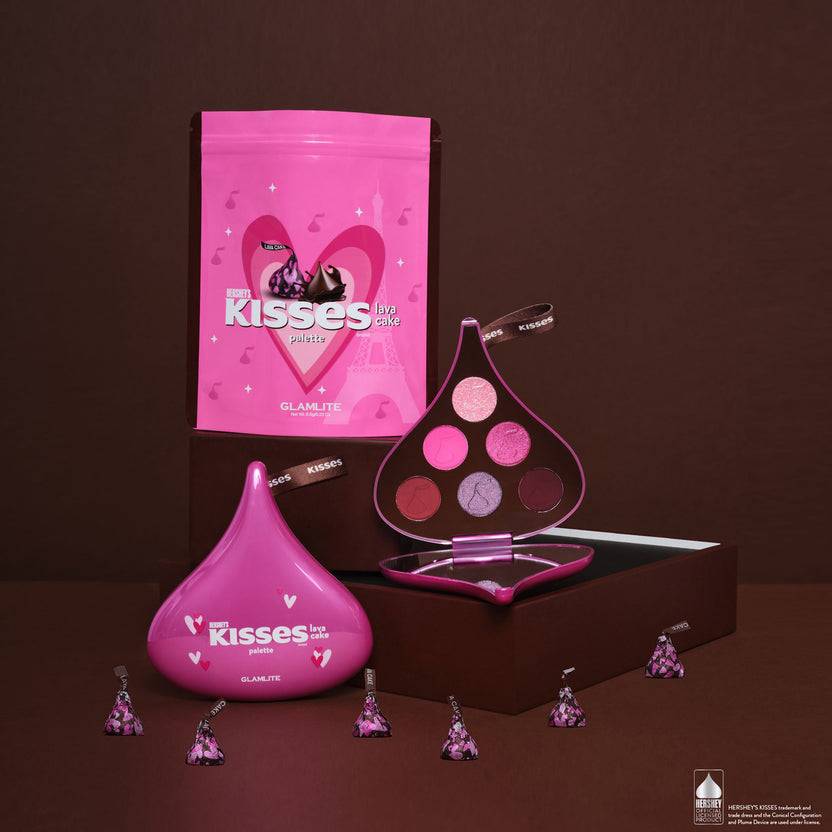 Glamlite Cosmetics Hershey's Kisses x Glamlite Lava Cake Palette Schlussverkauf