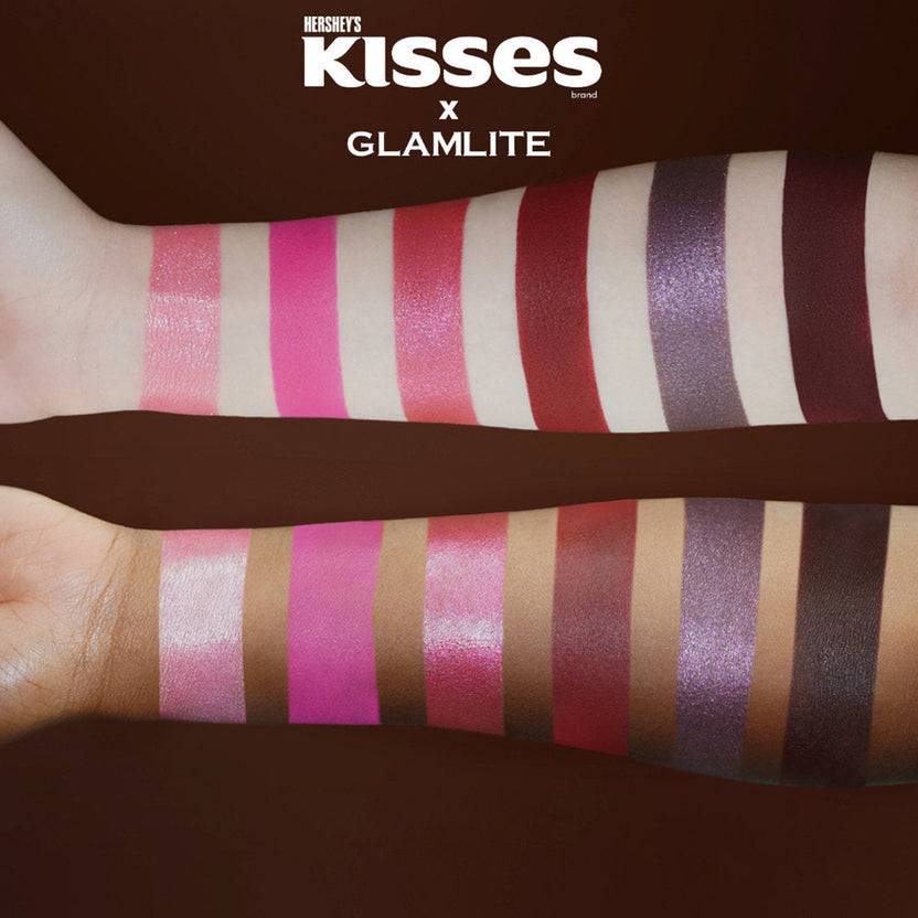 Glamlite Cosmetics Hershey's Kisses x Glamlite Lava Cake Palette Schlussverkauf