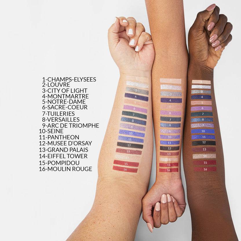 BH Cosmetics Passion in Paris 16 Color Shadow Palette (16g) Online Outlet