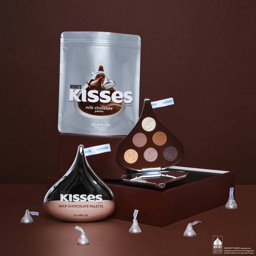 Glamlite Cosmetics Hershey's Kisses x Glamlite Milk Chocolate Palette (6.6g) Saisonale Angebote