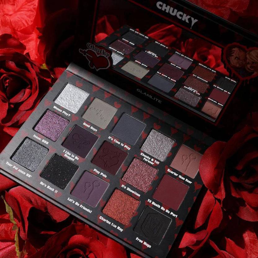 Glamlite Cosmetics Chucky x Glamlite "Crazy in Love" Palette (18g) Begrenzte Freigabe