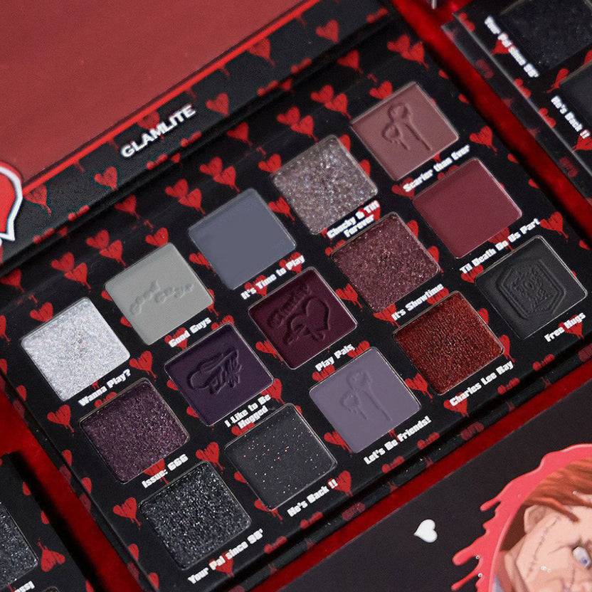 Glamlite Cosmetics Chucky x Glamlite "Crazy in Love" Palette (18g) Begrenzte Freigabe