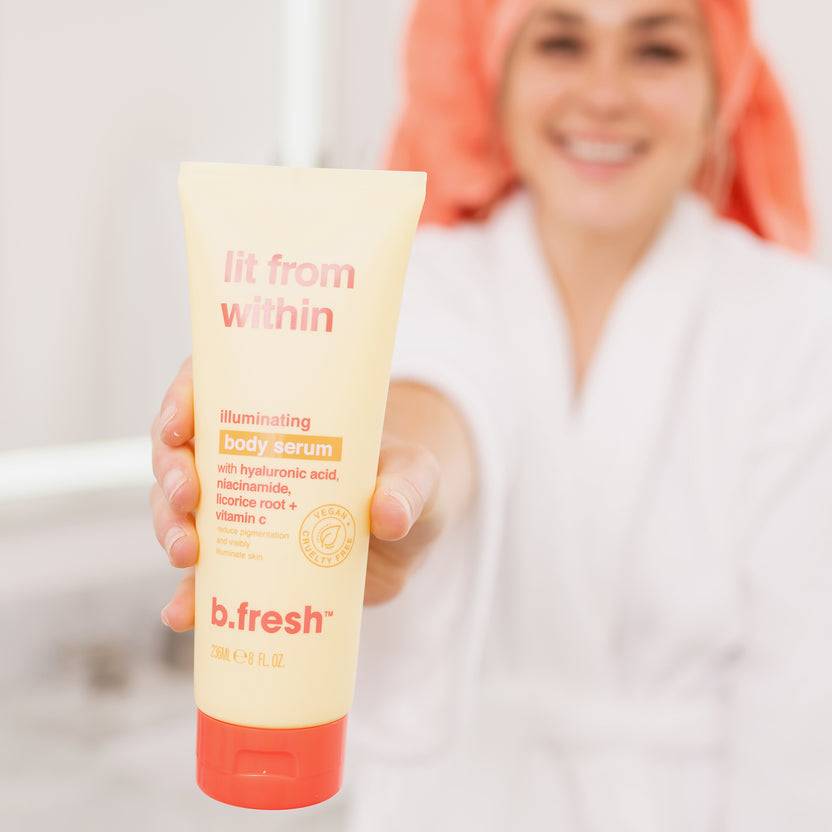 b.fresh lit from within - illuminating body serum (236ml) Online