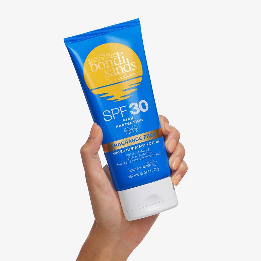 Bondi Sands SPF 30 High Protection Lotion Fragrance Free (150ml) Auslauf
