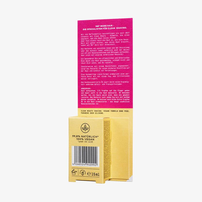 Nø Cosmetics smooth tøday Rasieröl (15ml) Rabatt