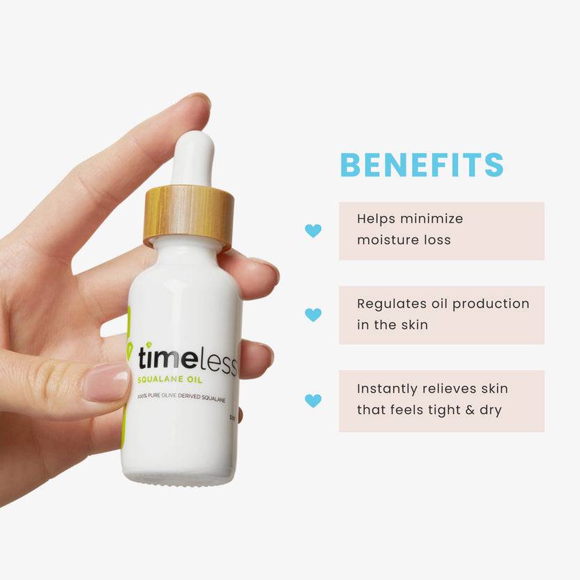 Timeless Skin Care Squalane Oil 100% Pure (240ml) Zeitlich begrenztes Angebot