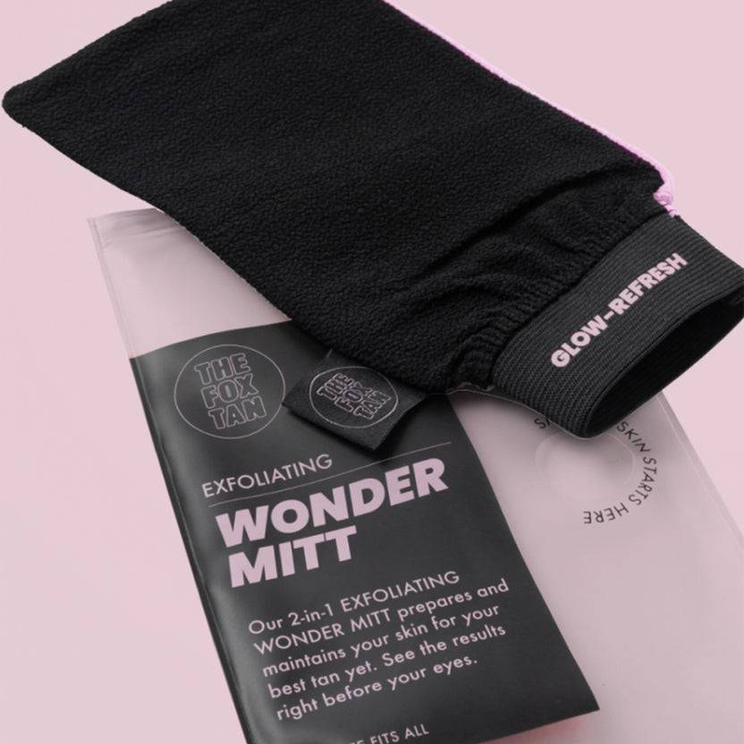 The Fox Tan Exfoliating Wonder Mitt Kostenlose Rückgabe
