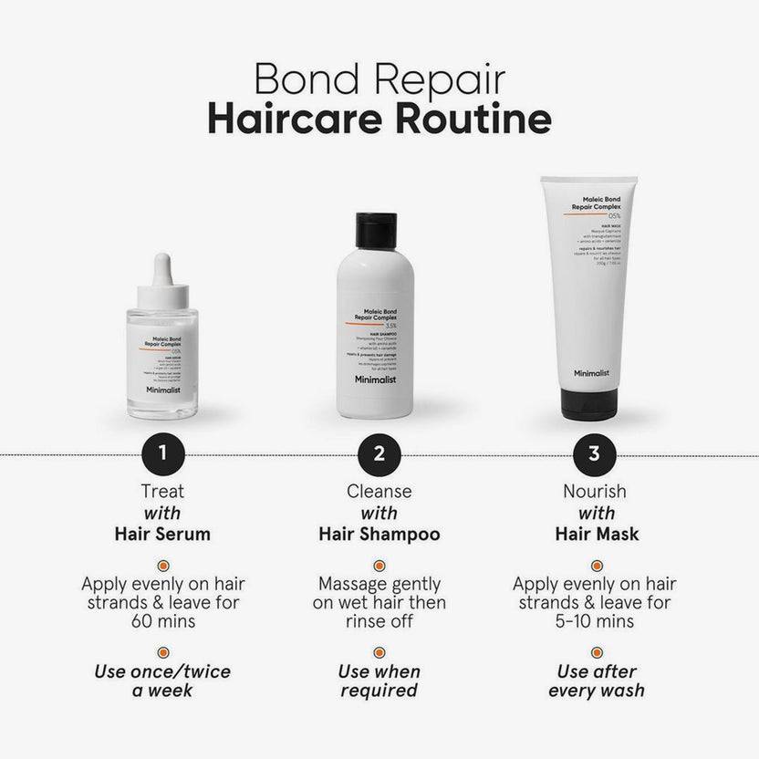Minimalist Maleic Bond Repair Complex 3.5% Hair Shampoo (250ml) Bis zu 60% Rabatt