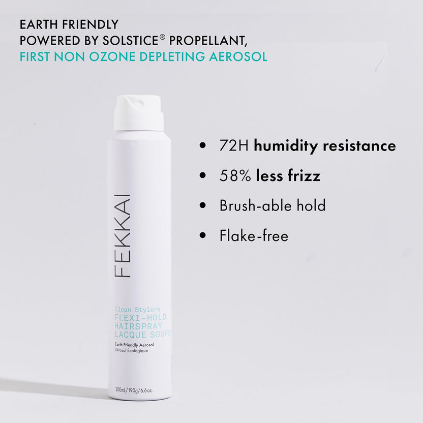 FEKKAI Green Aerosol Flexi-Hold Hair Spray (200ml) Fabrikladen