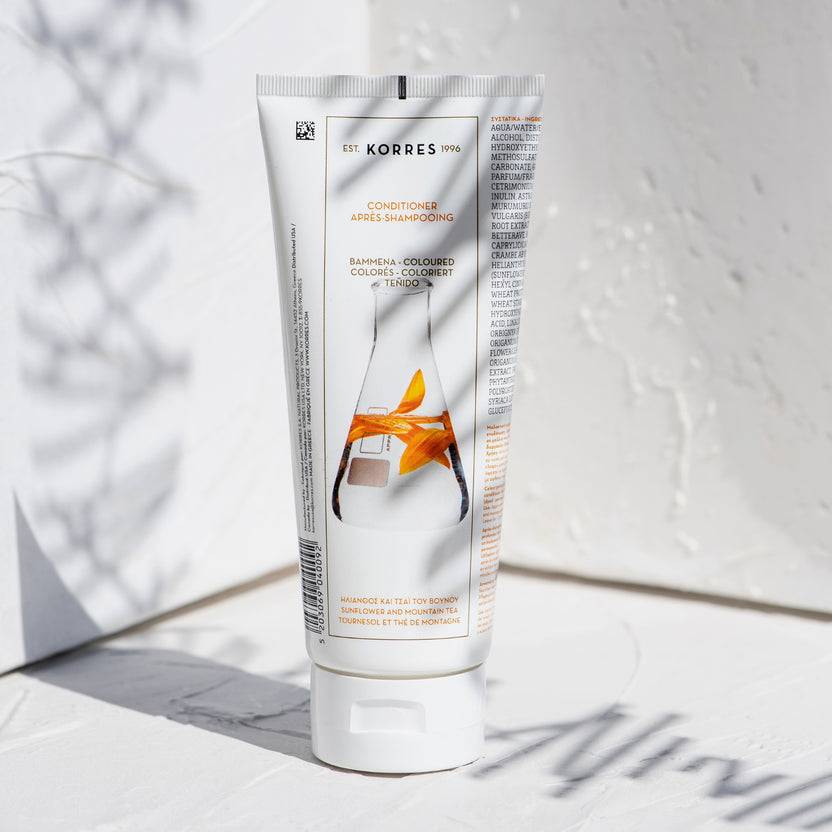 KORRES Sunflower & Mountain Tea Pflegespülung für coloriertes Haar (200ml) Fabrik Onlineshop
