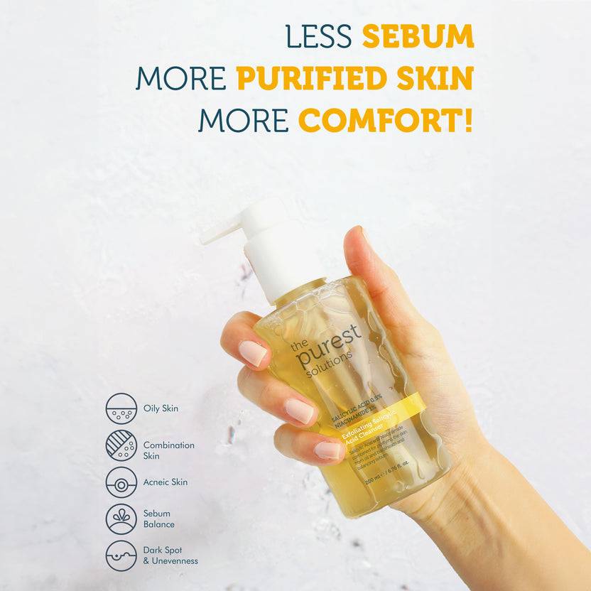The Purest Solutions 0,5% Salicylic Acid + 1% Niacinamide Exfoliating Cleanser (200ml) Tägliche Deals