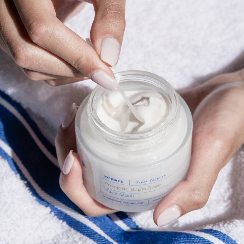 KORRES Greek Yoghurt Probiotische Gesichtsmaske (100ml) Tiefpreis