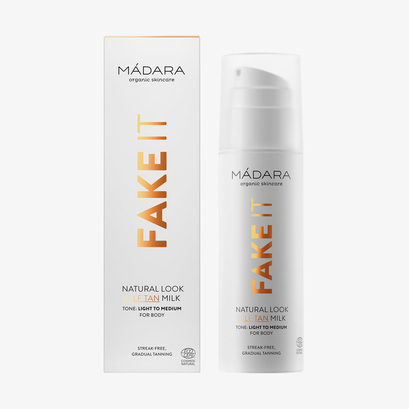 MÁDARA Cosmetics Fake It Natural Look Self Tan Milk (150ml) Im Verkauf