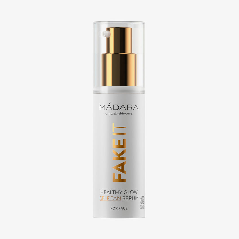 MÁDARA Cosmetics Fake It Healthy Glow Self Tan Serum For Face (30ml) 2025