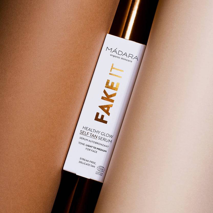 MÁDARA Cosmetics Fake It Healthy Glow Self Tan Serum For Face (30ml) 2025