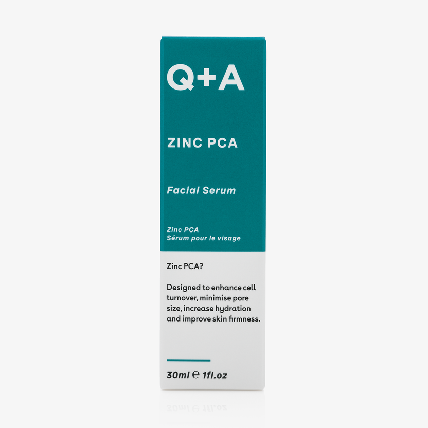 Q + A Skin Zinc PCA Facial Serum 30ml (30ml) Schlussverkauf